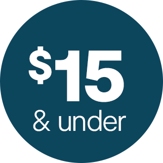 $15 & under