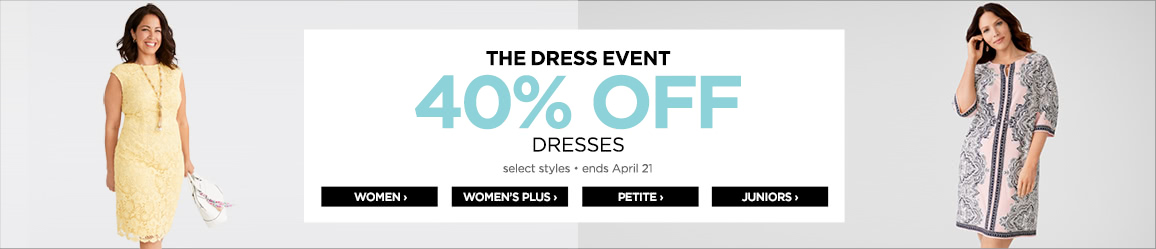 40% Off Dresses