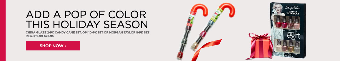 Add a pop of color this holiday season