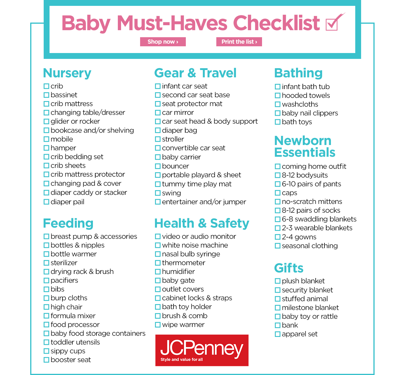 must have newborn essentials