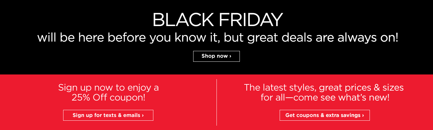 Black Friday will be here before you know it, but great deals are always on!