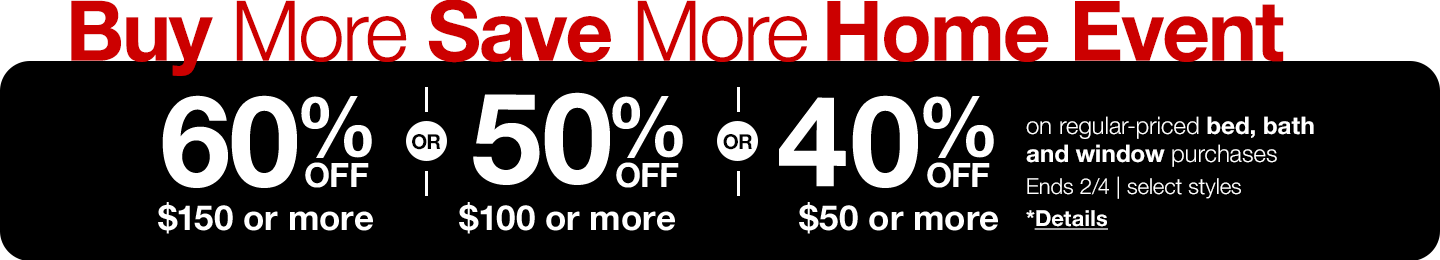 Buy More Save More Home Event