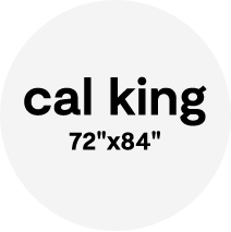 cal king 72x84 inch