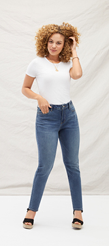 Mid-Rise Curvy Skinny