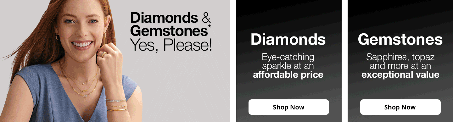 Diamonds & Gemstones. Yes, Please!