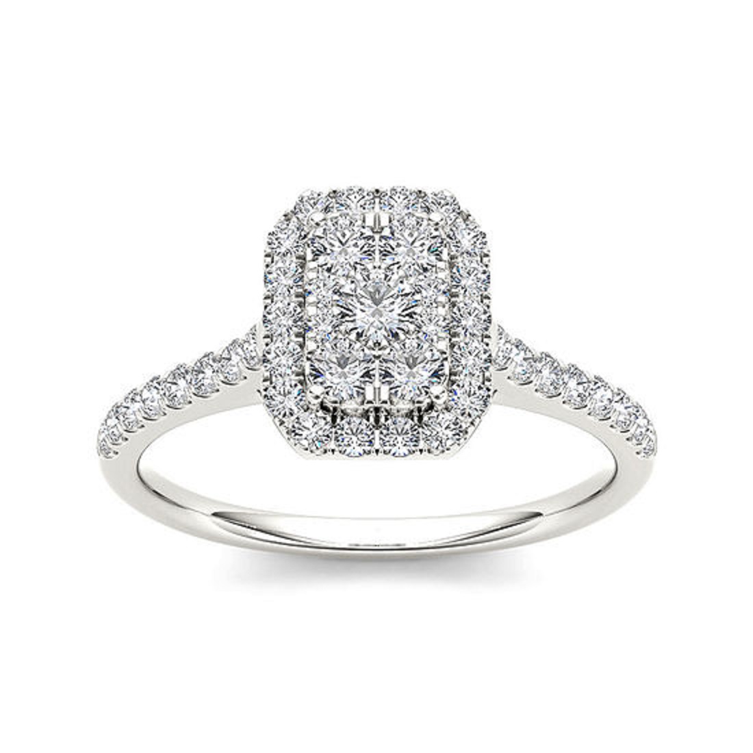 Amazing Princess Cut Jcpenney Engagement Rings