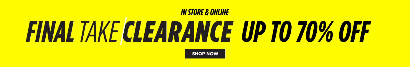 Final Take Clearance