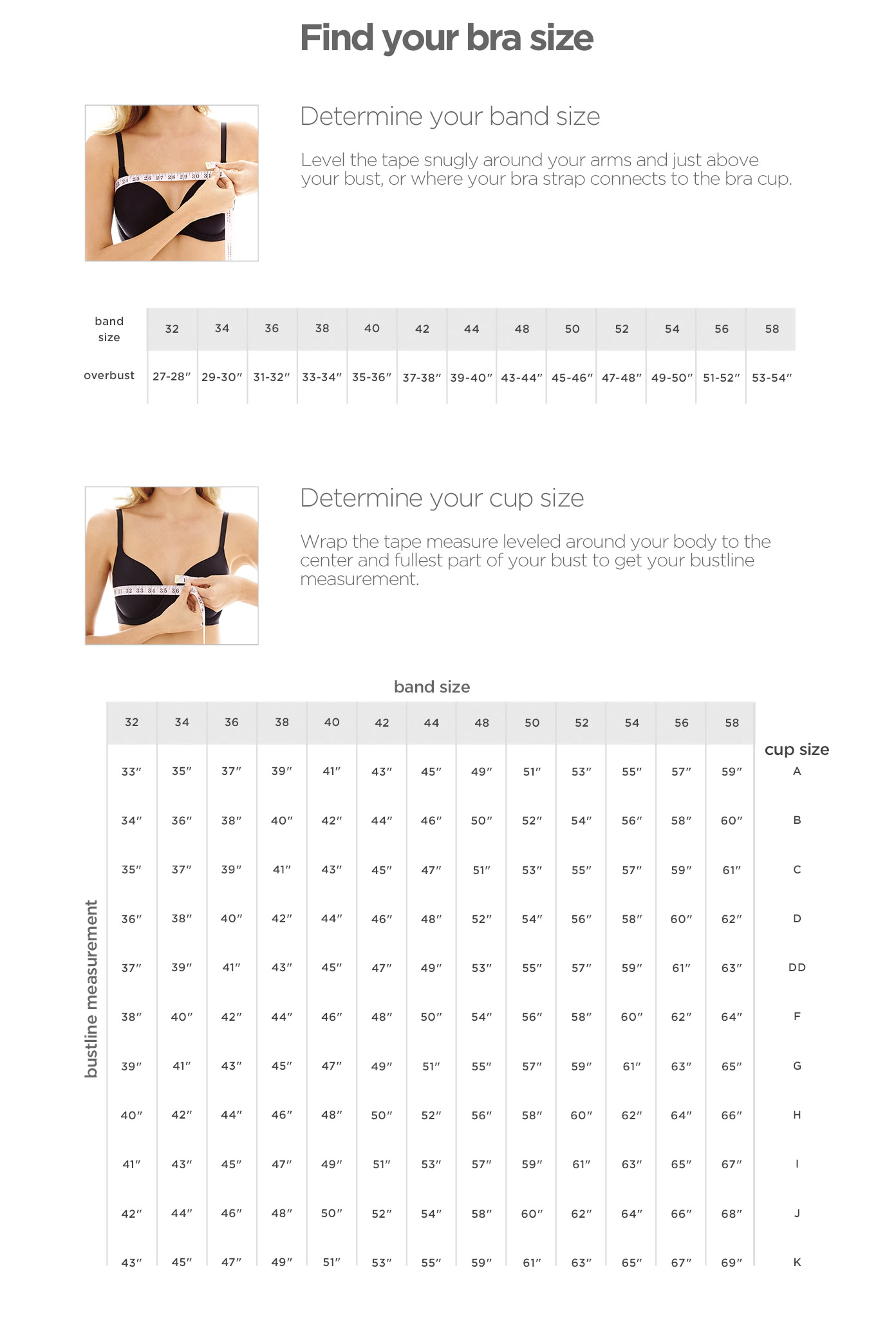 Find Your Bra Size