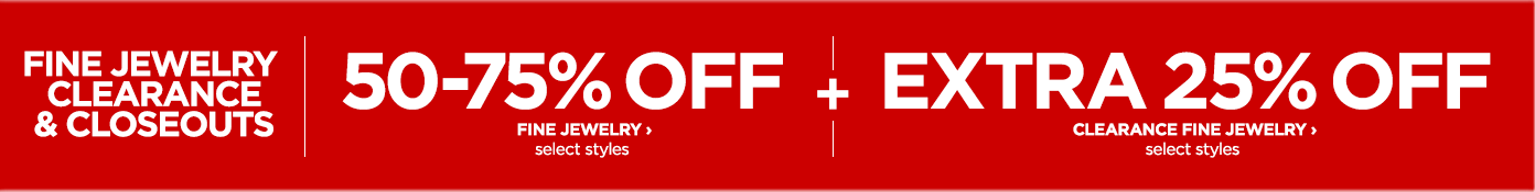 Fine Jewelry Clearance and Closeouts