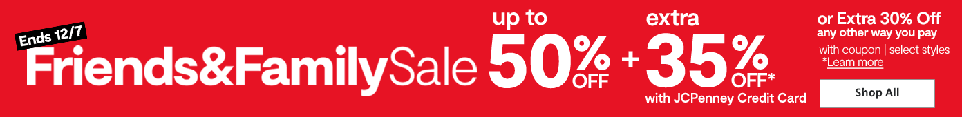 Friends & Family Sale