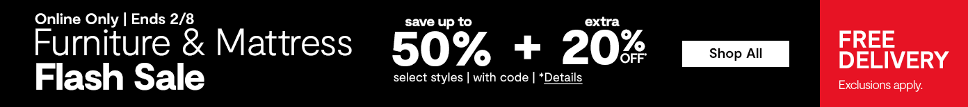 Furniture & Mattress Flash Sale Furniture & Mattress Flash Sale