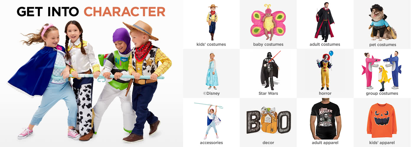 Get into character