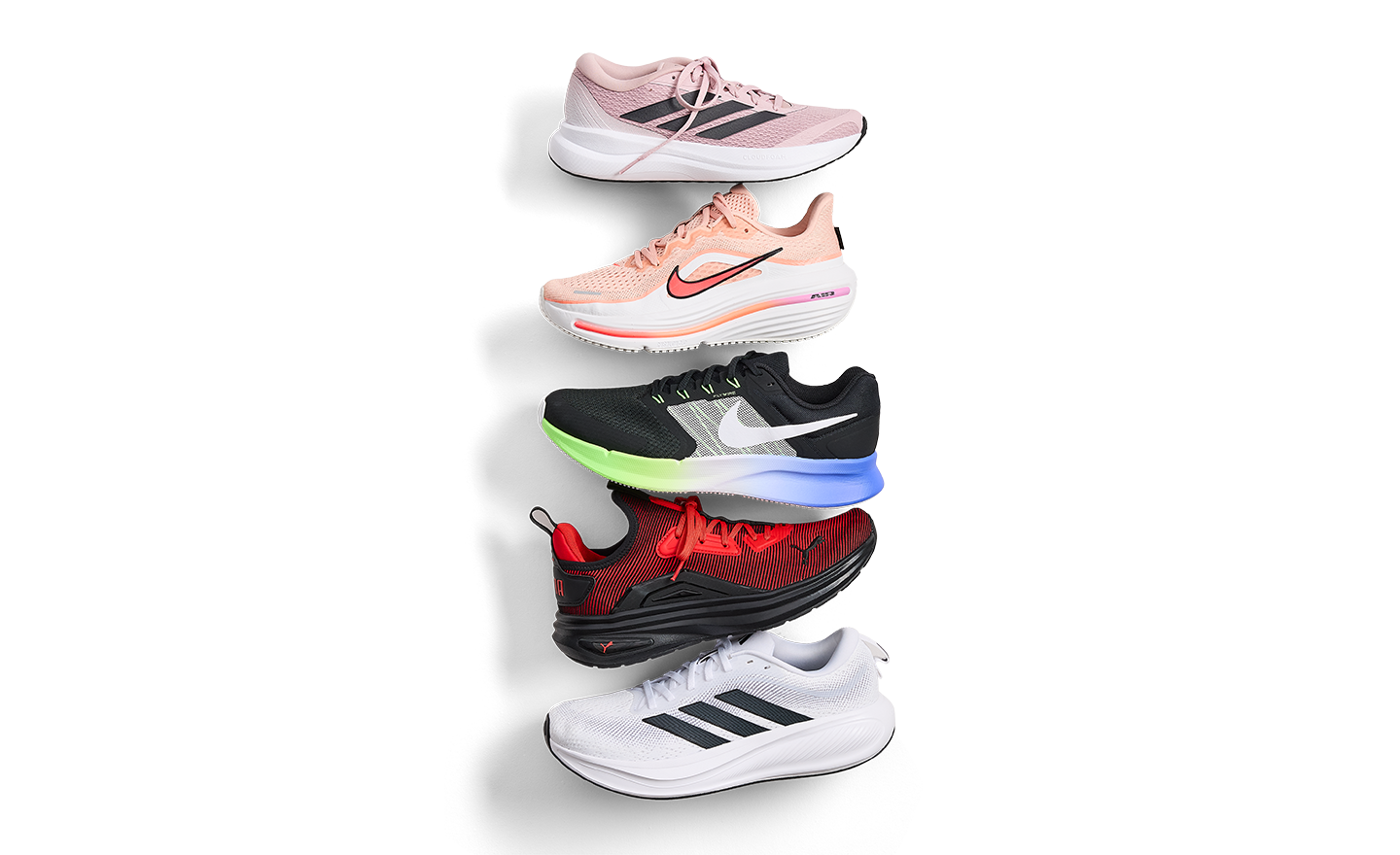 A lineup of durable athletic and casual sneakers for the whole family