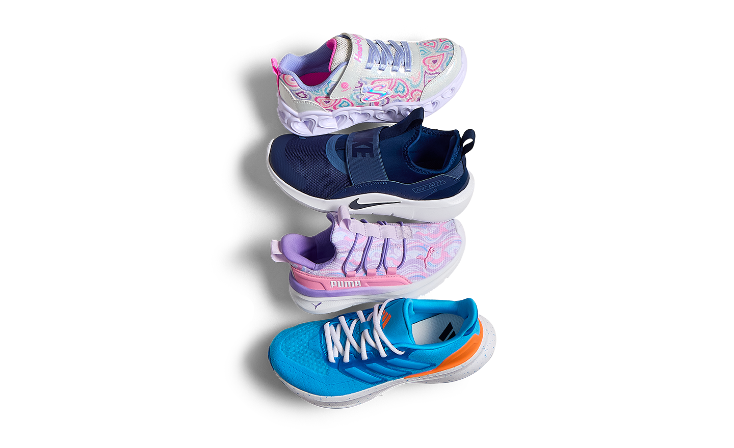 Kids' sneakers built to withstand active play