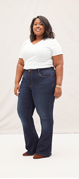 High-Rise Flare Jean