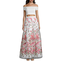 jcpenney junior plus prom dresses