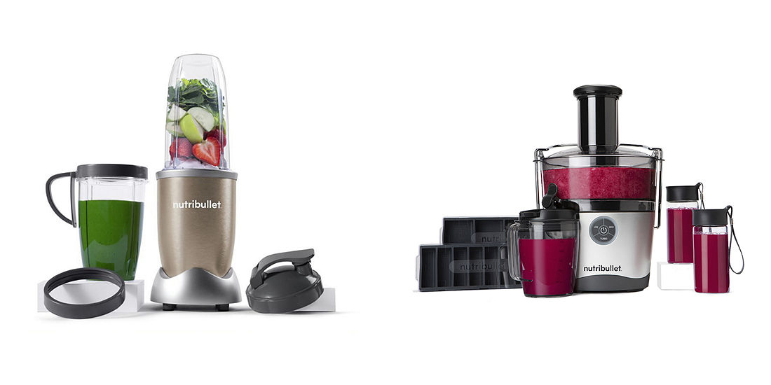 NutriBullet® Nutrient Extractor Single Serve Blender & Nutribullet 2-Speed Electric Juicer