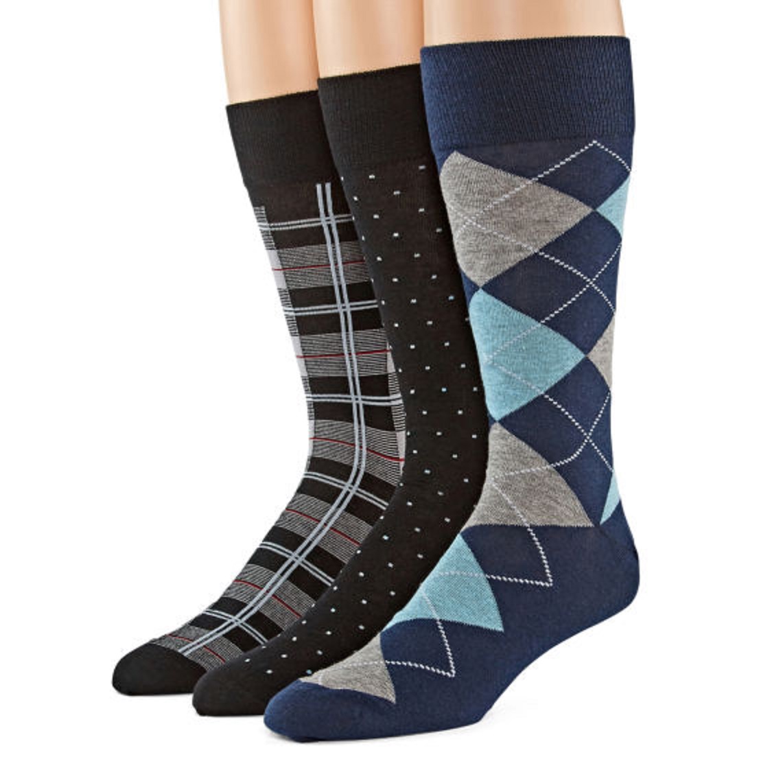 Mens Socks Crew, NoShow, Dress & Cotton JCPenney