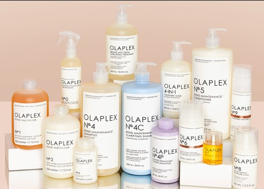 Full lineup of Olaplex Pro products