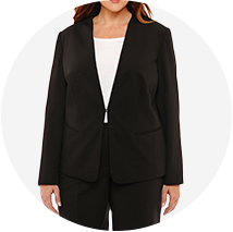 jcpenney women's business suits