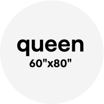 Queen 60x80 inch