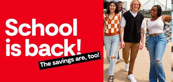 JCPenney Celebrates Back To School In Style With Savings, 50% OFF