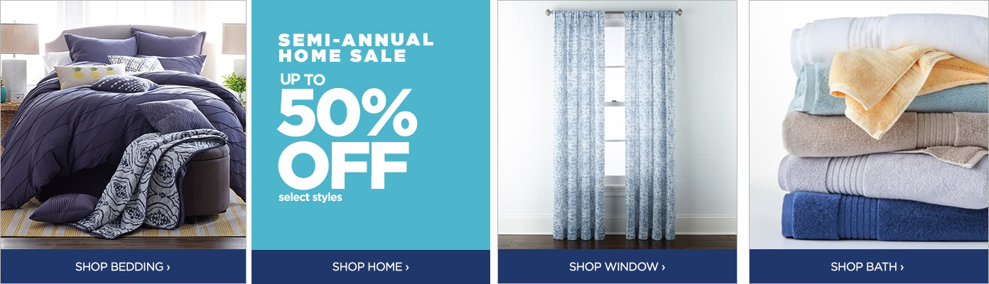 Semi-Annual Home Sale. Up to 50% off select styles.
