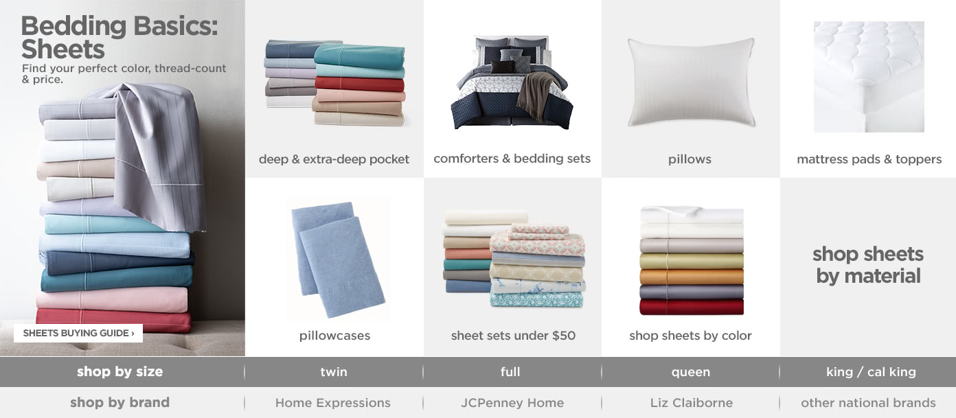 Deep Pocket Sheets Jcpenney Save Jcp Image