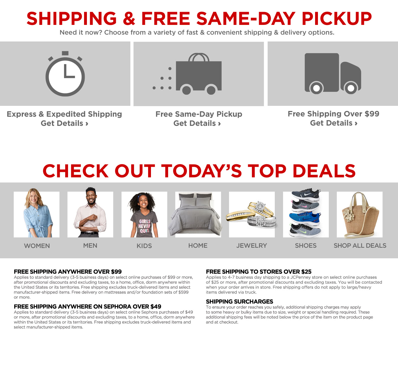 Shipping Options