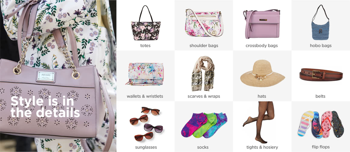 jcpenney ladies handbags