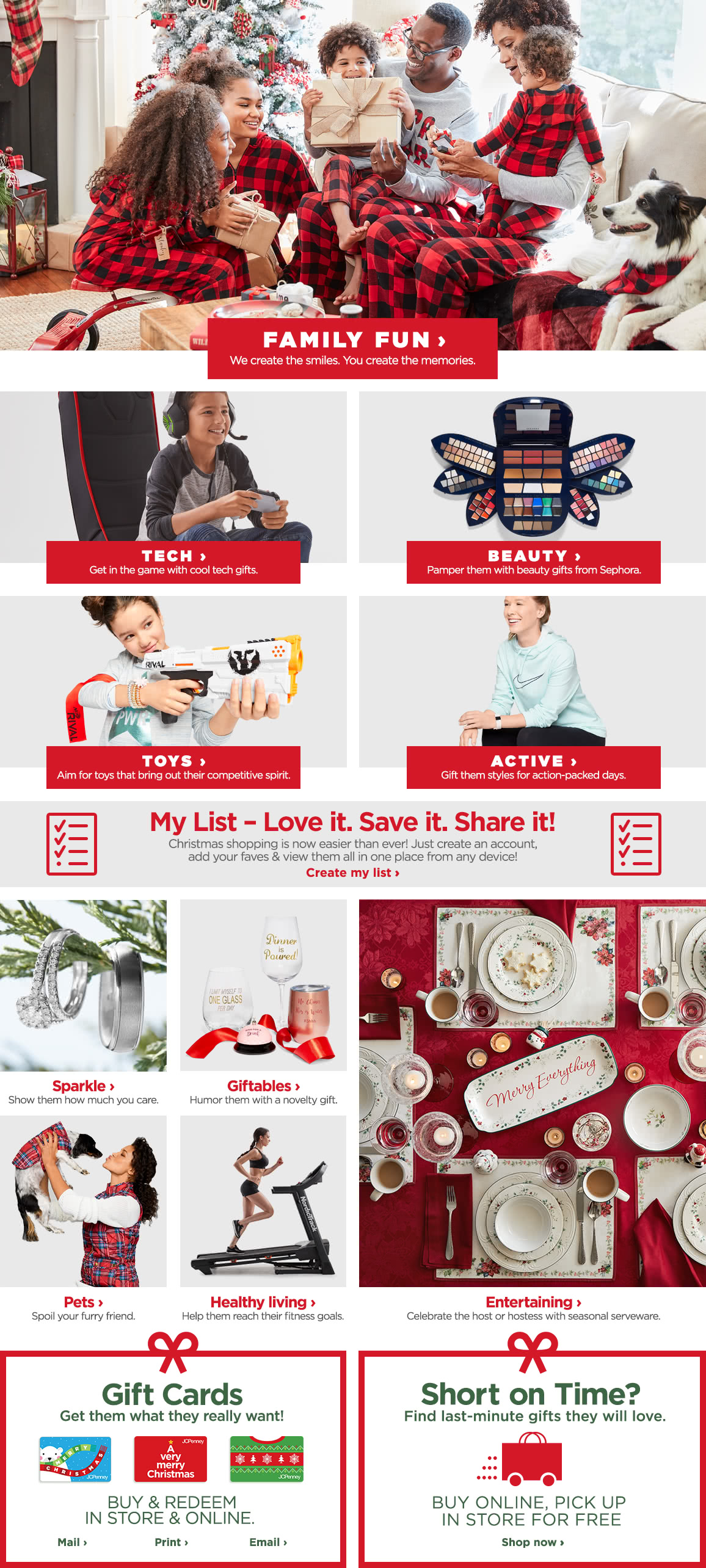 Unique Gifts For Every Occasion Gift Jcpenney Holiday Gift Hub