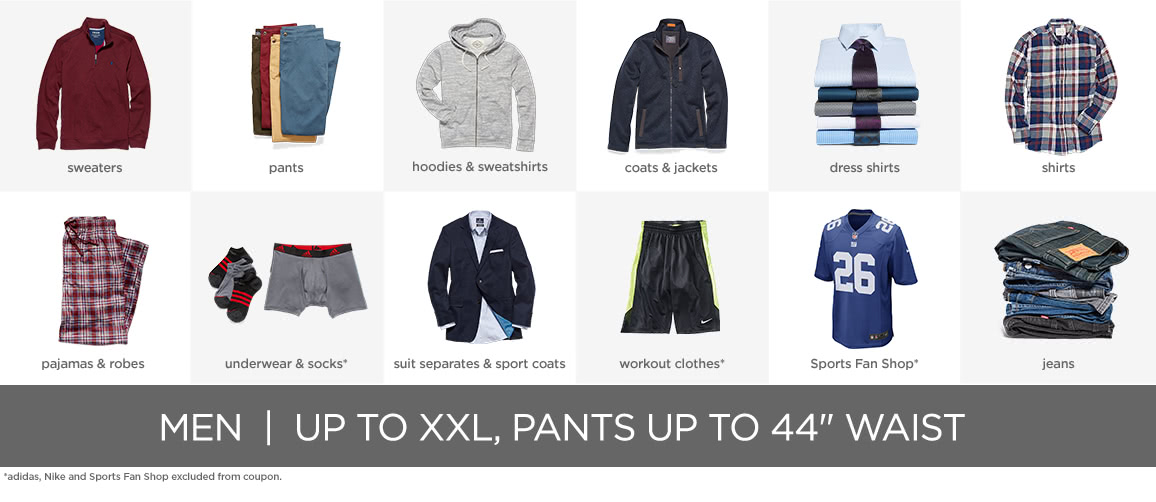 Shop Men's Apparel