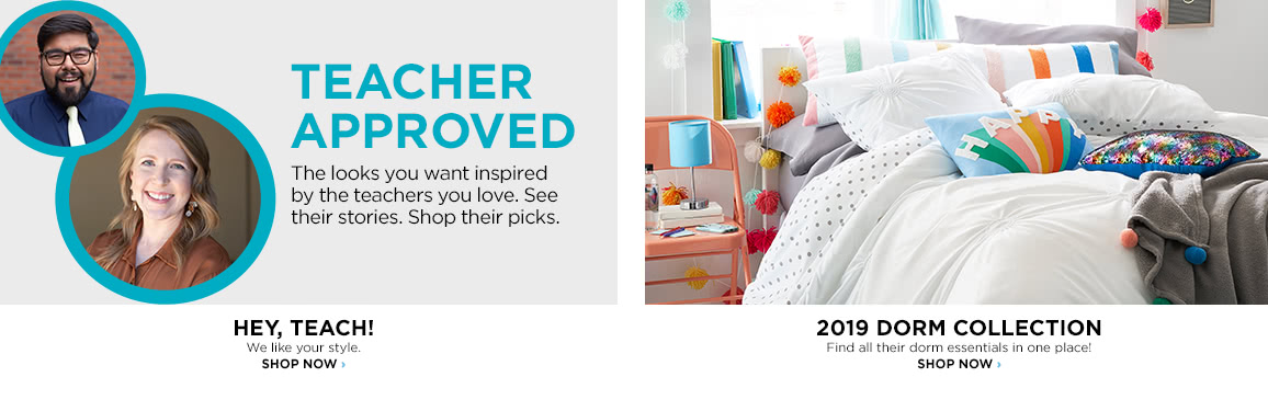 Teacher Approved 2019 Dorm Collection