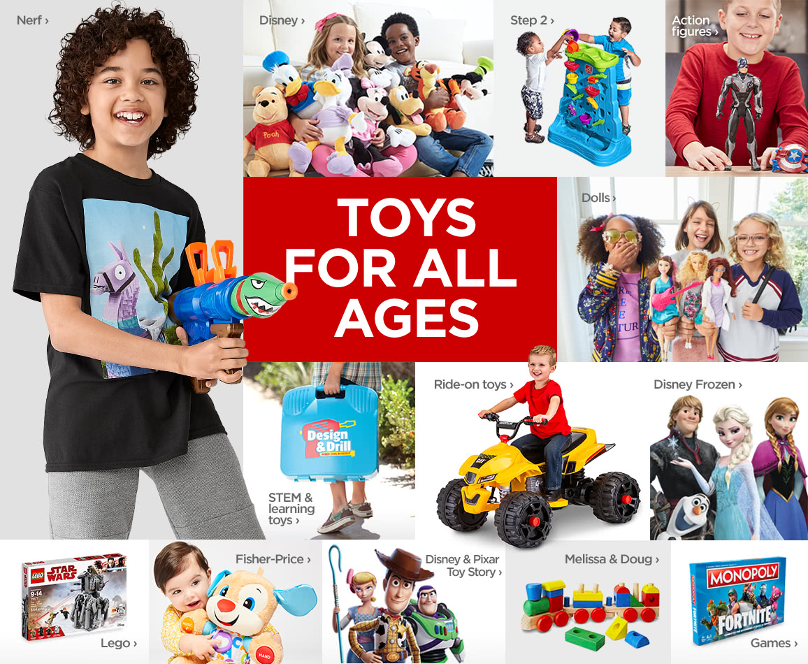 Toys for all ages