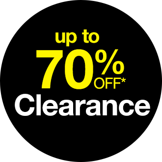 Up to 70% Off* Clearance