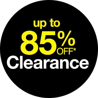 Up to 85% Off* Clearance